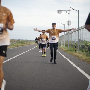 Race photo from KEDIRI HALF MARATHON 2026