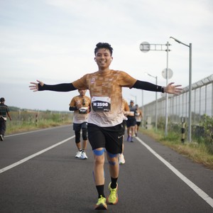 Race photo from KEDIRI HALF MARATHON 2026