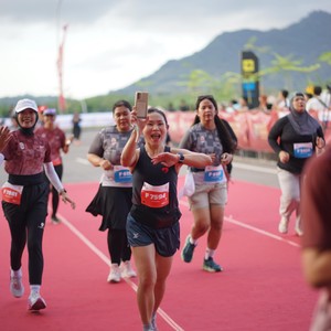Race photo from KEDIRI HALF MARATHON 2026