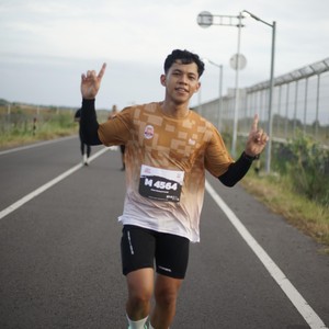 Race photo from KEDIRI HALF MARATHON 2026