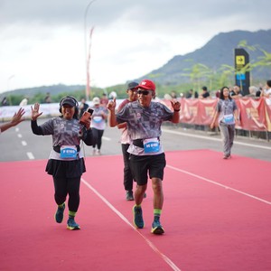 Race photo from KEDIRI HALF MARATHON 2026