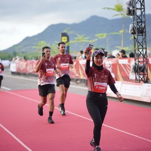 Race photo from KEDIRI HALF MARATHON 2026