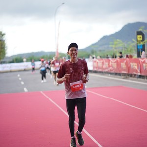 Race photo from KEDIRI HALF MARATHON 2026
