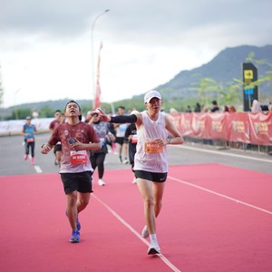 Race photo from KEDIRI HALF MARATHON 2026