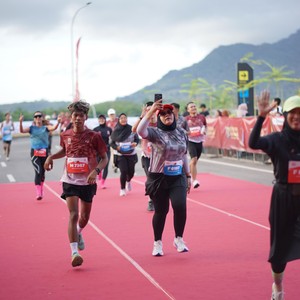 Race photo from KEDIRI HALF MARATHON 2026