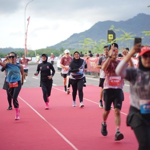 Race photo from KEDIRI HALF MARATHON 2026