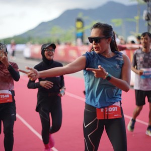 Race photo from KEDIRI HALF MARATHON 2026