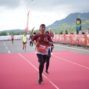 Race photo from KEDIRI HALF MARATHON 2026