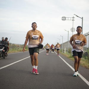 Race photo from KEDIRI HALF MARATHON 2026