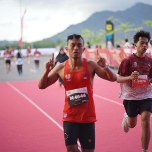 Race photo from KEDIRI HALF MARATHON 2026