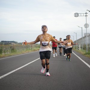 Race photo from KEDIRI HALF MARATHON 2026