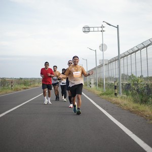 Race photo from KEDIRI HALF MARATHON 2026