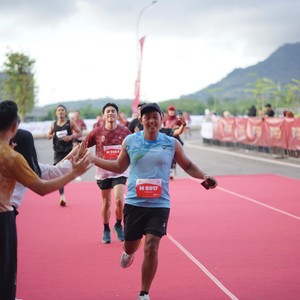 Race photo from KEDIRI HALF MARATHON 2026