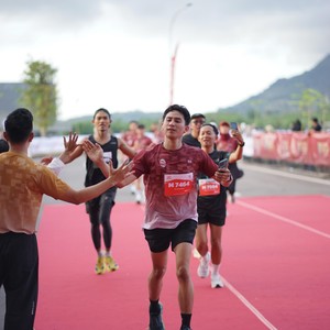 Race photo from KEDIRI HALF MARATHON 2026