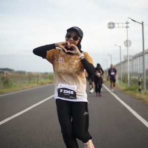 Race photo from KEDIRI HALF MARATHON 2026