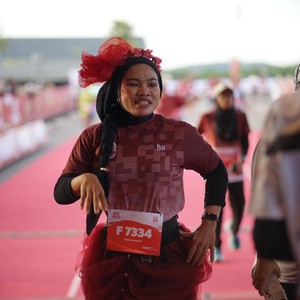 Race photo from KEDIRI HALF MARATHON 2026