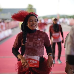 Race photo from KEDIRI HALF MARATHON 2026