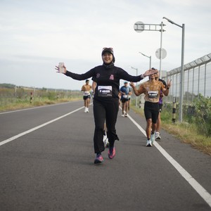 Race photo from KEDIRI HALF MARATHON 2026