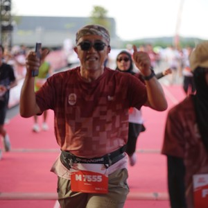 Race photo from KEDIRI HALF MARATHON 2026