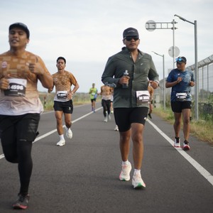 Race photo from KEDIRI HALF MARATHON 2026