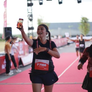 Race photo from KEDIRI HALF MARATHON 2026