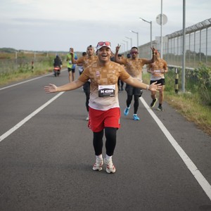 Race photo from KEDIRI HALF MARATHON 2026