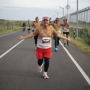 Race photo from KEDIRI HALF MARATHON 2026