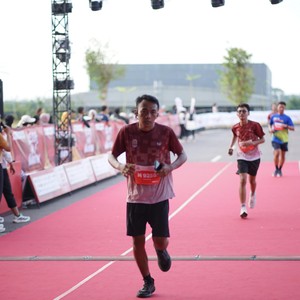 Race photo from KEDIRI HALF MARATHON 2026