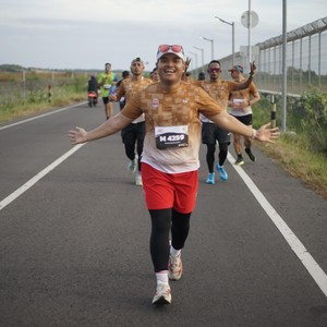 Race photo from KEDIRI HALF MARATHON 2026