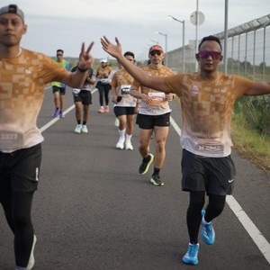 Race photo from KEDIRI HALF MARATHON 2026