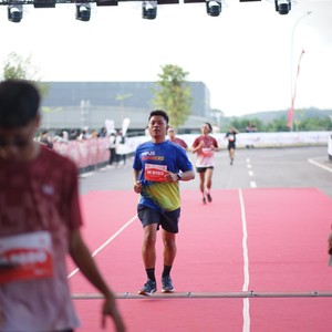 Race photo from KEDIRI HALF MARATHON 2026