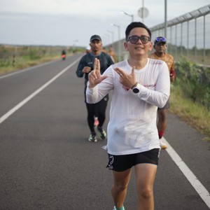 Race photo from KEDIRI HALF MARATHON 2026