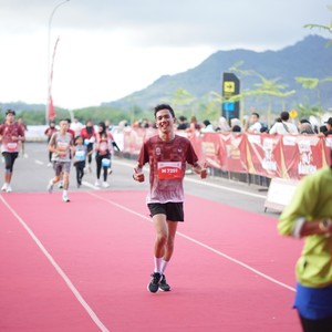 Race photo from KEDIRI HALF MARATHON 2026