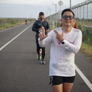 Race photo from KEDIRI HALF MARATHON 2026