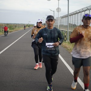 Race photo from KEDIRI HALF MARATHON 2026