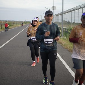 Race photo from KEDIRI HALF MARATHON 2026