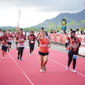 Race photo from KEDIRI HALF MARATHON 2026