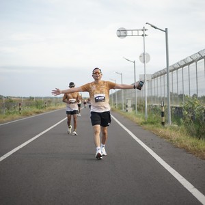 Race photo from KEDIRI HALF MARATHON 2026