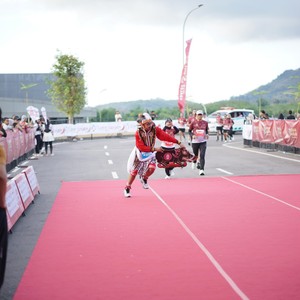 Race photo from KEDIRI HALF MARATHON 2026