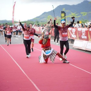 Race photo from KEDIRI HALF MARATHON 2026