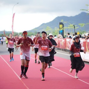 Race photo from KEDIRI HALF MARATHON 2026