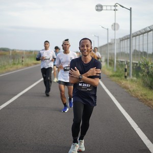 Race photo from KEDIRI HALF MARATHON 2026
