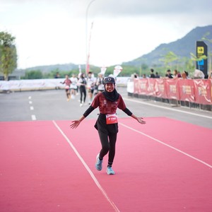 Race photo from KEDIRI HALF MARATHON 2026
