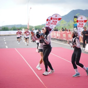 Race photo from KEDIRI HALF MARATHON 2026