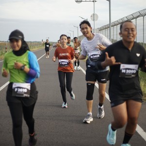 Race photo from KEDIRI HALF MARATHON 2026