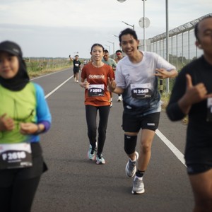 Race photo from KEDIRI HALF MARATHON 2026