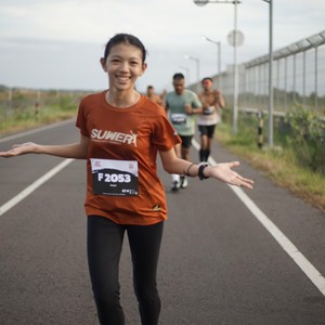 Race photo from KEDIRI HALF MARATHON 2026
