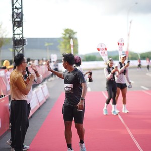 Race photo from KEDIRI HALF MARATHON 2026