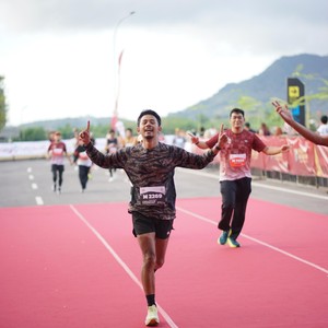 Race photo from KEDIRI HALF MARATHON 2026