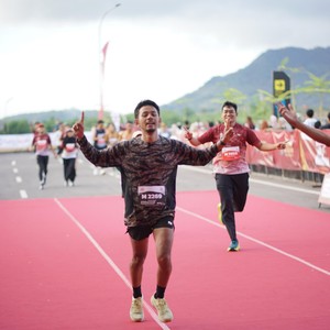 Race photo from KEDIRI HALF MARATHON 2026